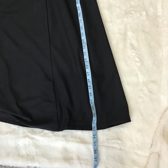 Southeastern Performance Harmonique Women Size Med Black Empire Dress Velvet - Picture 3 of 12